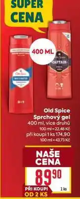 Billa Old Spice sprchový gel nabídka