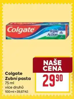 Billa Colgate zubní pasta nabídka