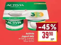 Billa Activia Jogurt bílý nabídka