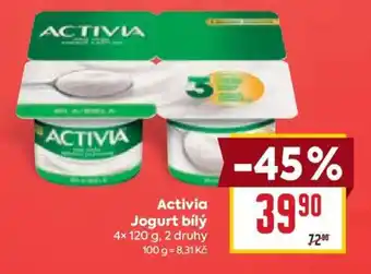 Billa Activia Jogurt bílý nabídka