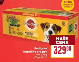 Billa Pedigree kapsičky pro psy nabídka