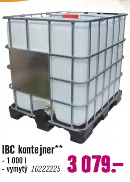 Hornbach IBC kontejner nabídka