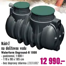 Hornbach Nádrž na dešťovou vodu nabídka