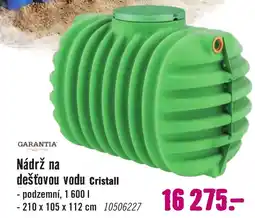 Hornbach Nádrž na dešťovou vodu Cristall nabídka