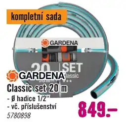 Hornbach GARDENA Classic set 20 m nabídka