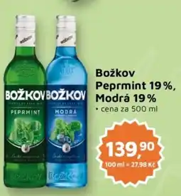 Můjobchod Božkov Peprmint 19%, Modra 19% nabídka
