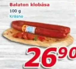 ESO MARKET Balaton klobása nabídka