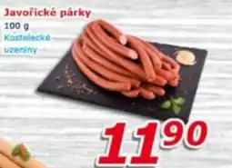 ESO MARKET Javořické párky nabídka