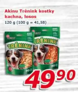 ESO MARKET Akinu Trénink kostky kachna, losos nabídka