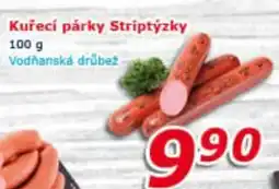 ESO MARKET Kuřecí párky Striptýzky nabídka