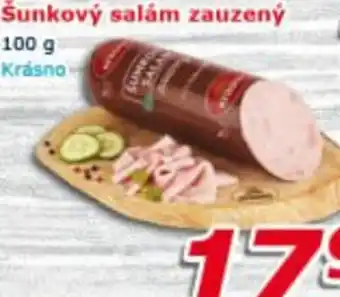 ESO MARKET Šunkový salám zauzený nabídka