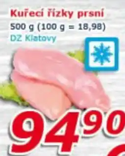 ESO MARKET Kuřecí řízky prsní nabídka