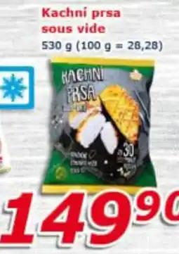 ESO MARKET Kachní prsa sous vide nabídka