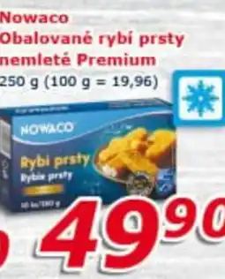 ESO MARKET Nowaco Obalované rybí prsty nemleté Premium nabídka