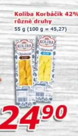 ESO MARKET Koliba Korbáčik 42% nabídka