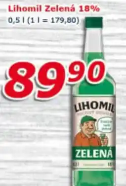ESO MARKET Lihomil Zelená 18% nabídka
