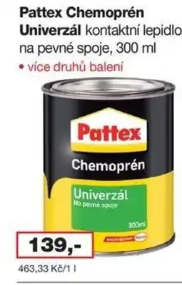 Barevný ráj Pattex Chemoprén Univerzál nabídka