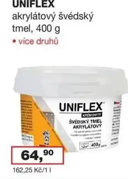 Barevný ráj UNIFLEX akrylátový švédský tmel nabídka