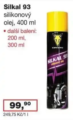 Barevný ráj Silkal 93 silikonový olej nabídka