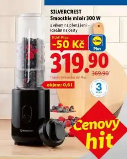 Lidl SILVERCREST Smoothie mixér 300 W nabídka