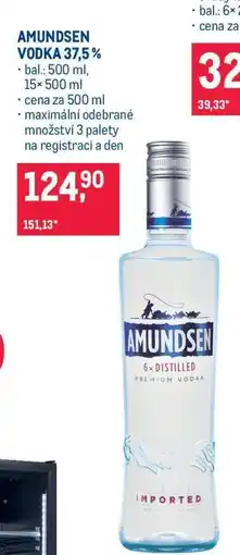 Makro Amundsen Vodka 37,5 % nabídka