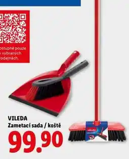 Lidl VILEDA Zametací sada / koště nabídka