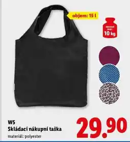 Lidl W5 Skládací nákupní taška nabídka