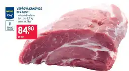 Makro Vepřová krkovice bez kosti nabídka