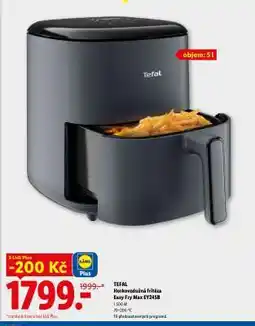 Lidl TEFAL Horkovzdušná fritéza Easy Fry Max EY2458 nabídka