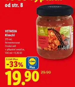 Lidl Vitasia Kimchi nabídka