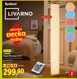 Lidl LIVARNO Stojací LED lampa 11,5 W nabídka