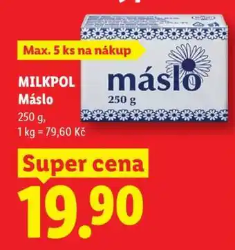 Milkpol Máslo