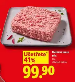 Lidl Mělněné maso mix nabídka