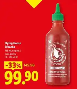 Lidl FLYING GOOSE SRIRACHA nabídka