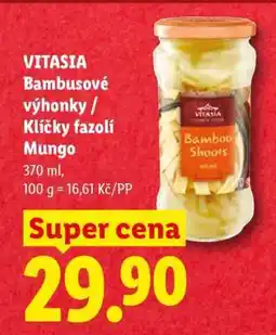 Lidl VITASIA Bambusové výhonky / Klíčky fazolí Mungo nabídka