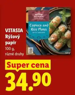 Lidl Vitasia Rýžový papír nabídka