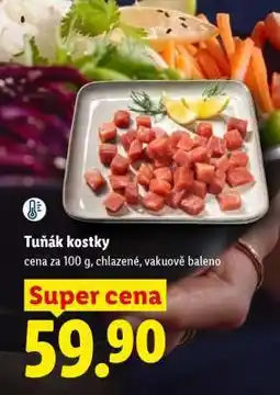 Lidl Tuňák kostky nabídka