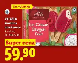 Lidl VITASIA Zmrzlina dračí ovoce nabídka