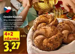Lidl Cereální Kaiserka nabídka