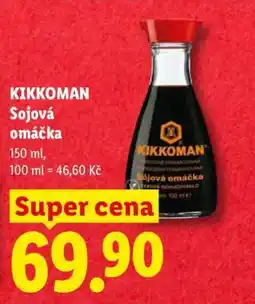 Lidl Kikkoman sójová omáčka nabídka