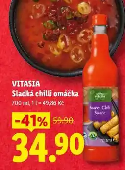Lidl Vitasia Sladká chilli omáčka nabídka