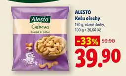 Lidl Alesto KEŠU OŘECHY nabídka