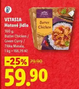 Lidl VITASIA Hotové jídlo nabídka