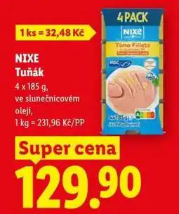 Lidl NIXE TUŇÁK nabídka