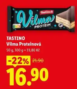 Lidl Tastino Vilma Proteinová nabídka