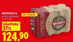 Lidl Krušovice 12 nabídka