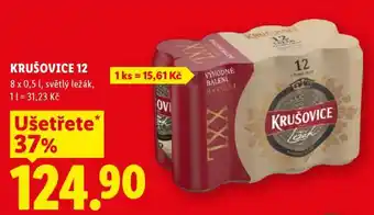 Lidl Krušovice 12 nabídka