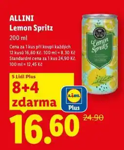 Lidl ALLINI Lemon Spritz nabídka