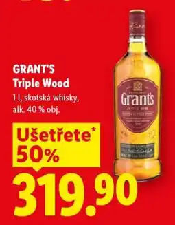 Lidl Grant‘s Triple Wood nabídka