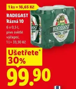 Lidl Radegast Rázná 10 nabídka